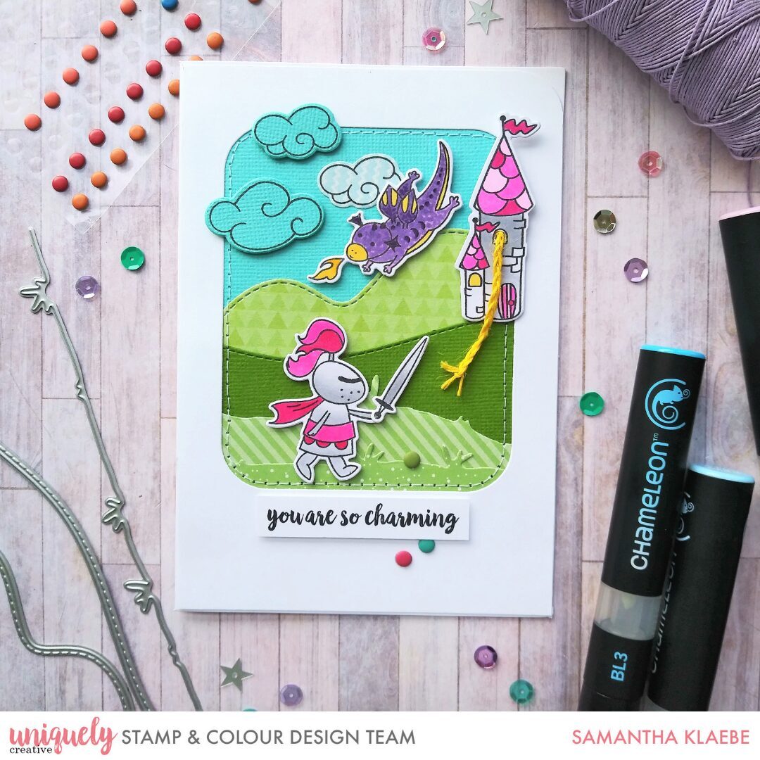 Uniquely Creative Stamp & Die Set Bundle - Fairytale Princes