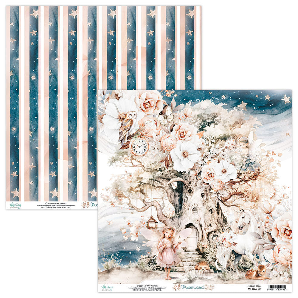Mintay Dreamland 12x12 Paper - MT-DLA-02