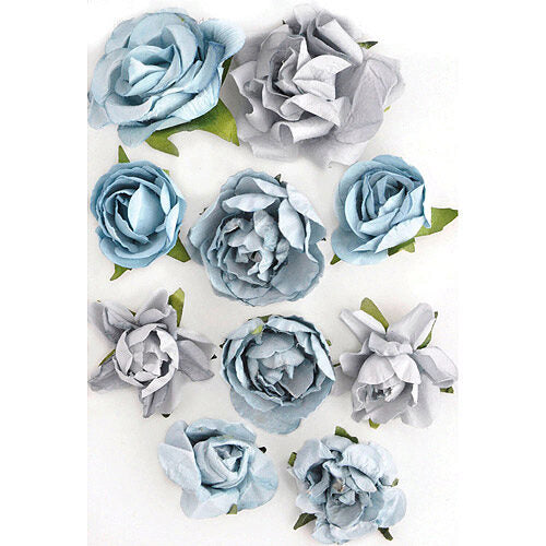 Kaisercraft Paper Blooms - Iceberg