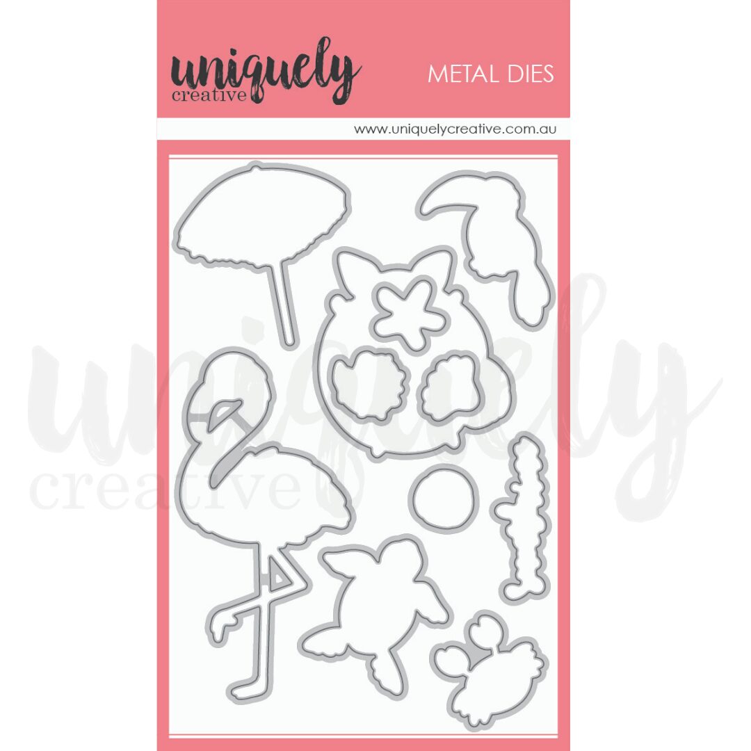 Uniquely Creative Stamp & Die Set Bundle - Flamazing