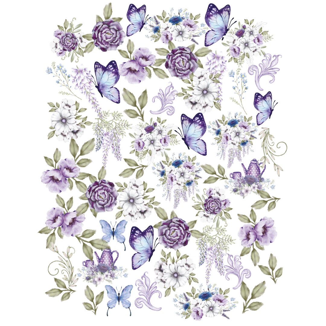 Uniquely Creative Vellum Creative Cuts - Wisteria Lane
