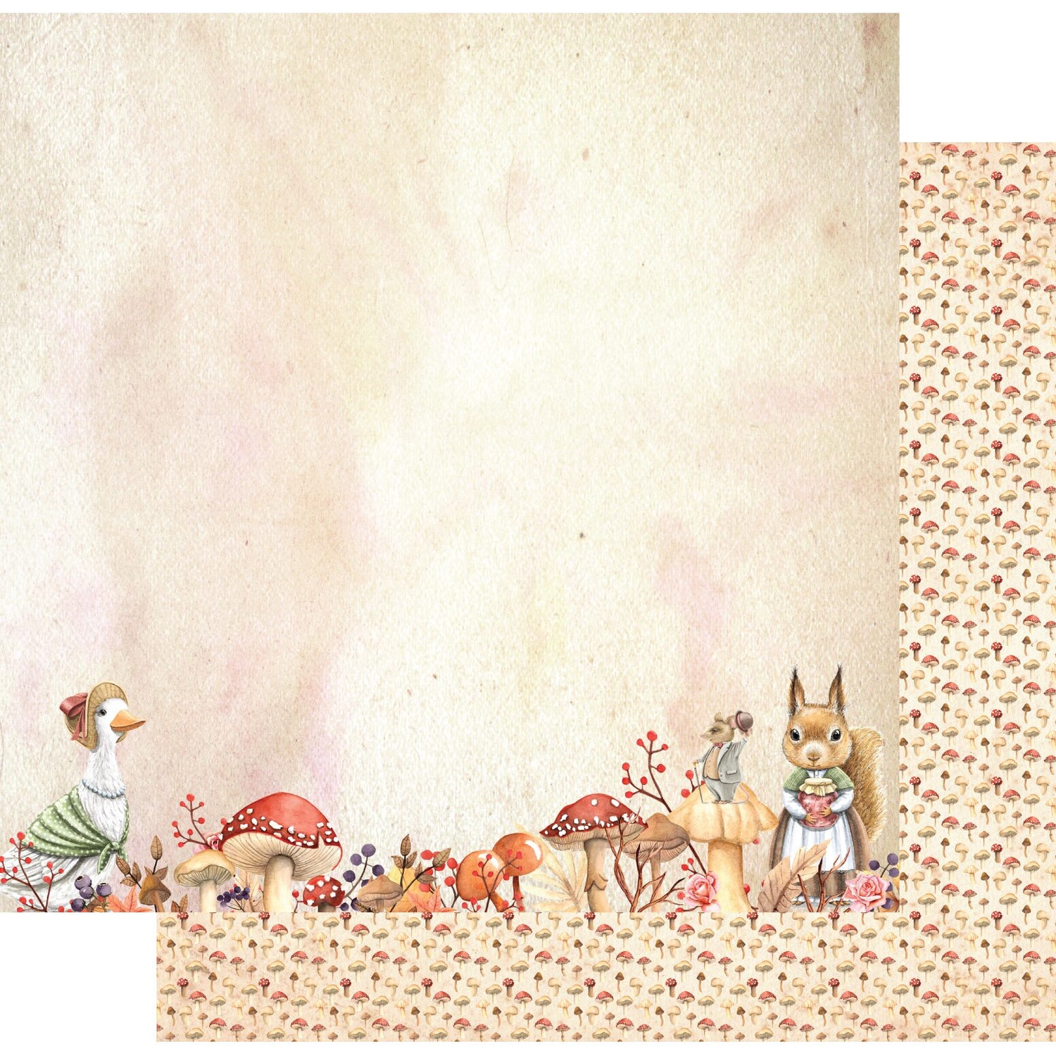 Uniquely Creative The Story Garden - Woodlands Paper