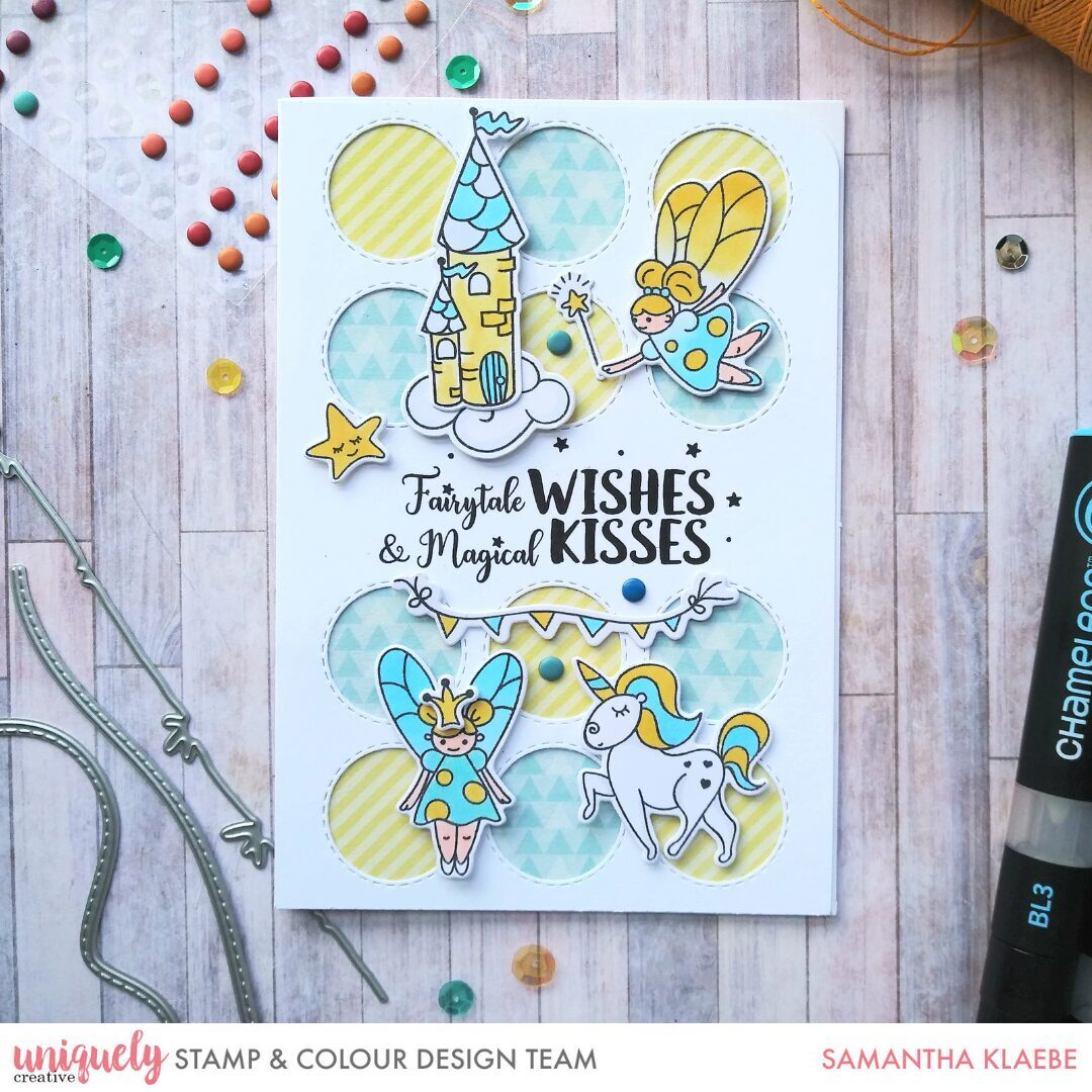 Uniquely Creative Stamp & Die Set Bundle - Fairytale Princesses