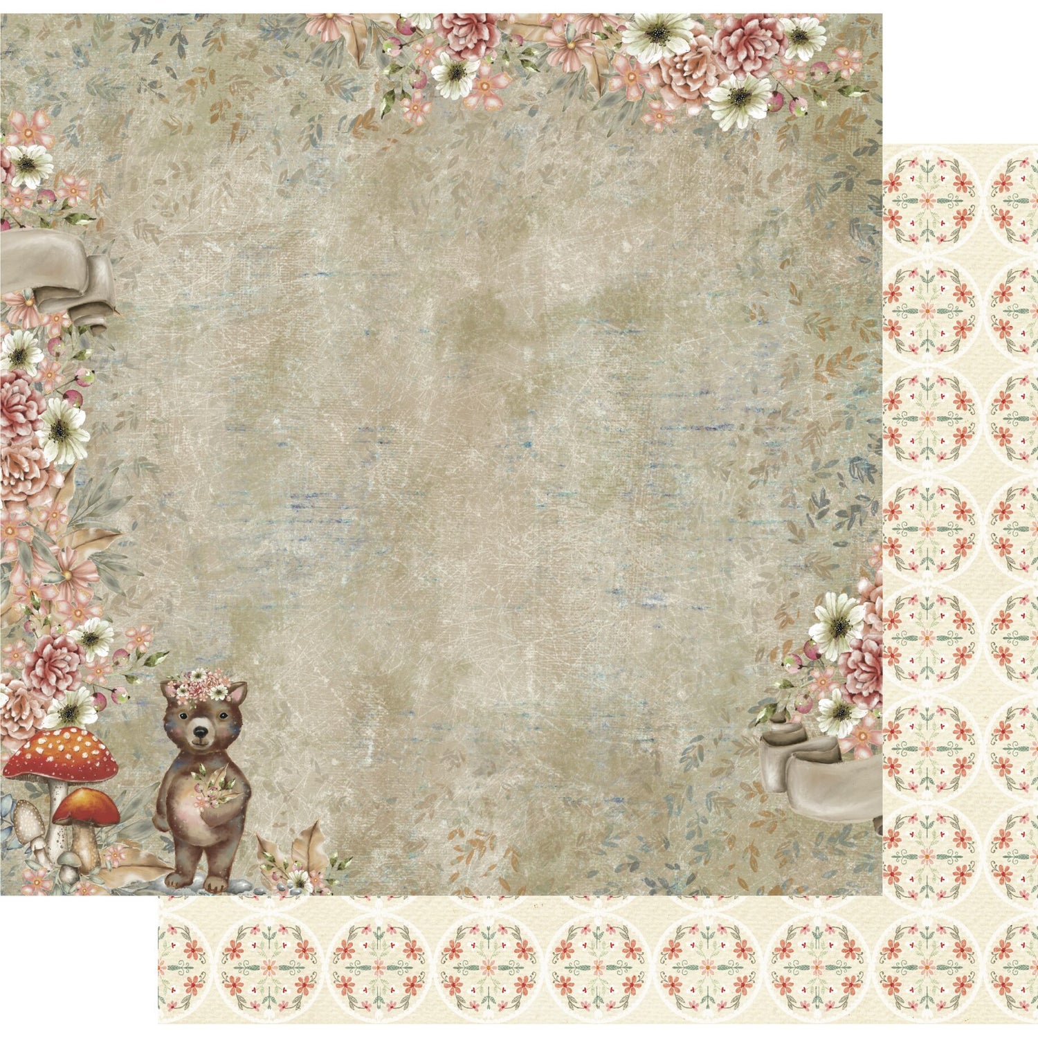 Uniquely Creative Into the Wild 12x12 Collection Pack (16 papers)