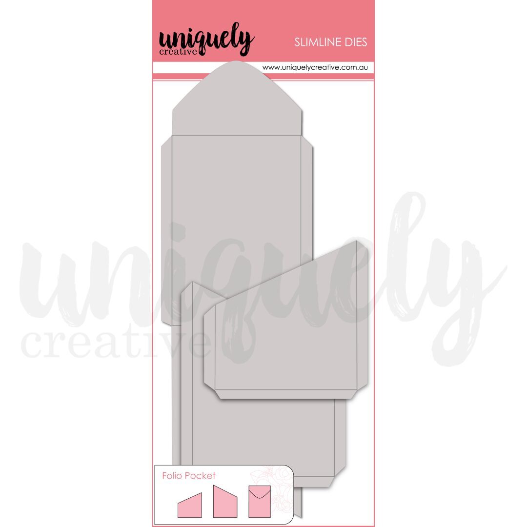 Uniquely Creative Slimline Die - Folio Pocket Die