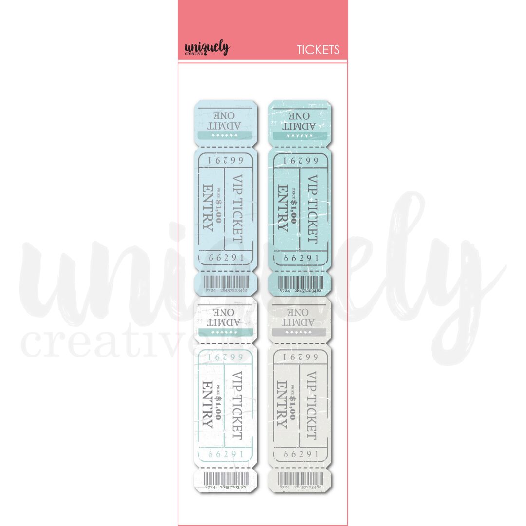Uniquely Creative Tickets - Vintage