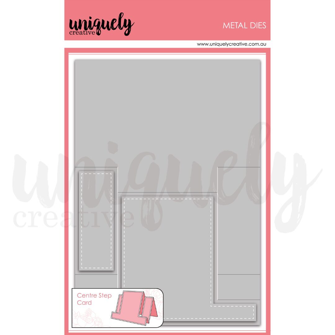Uniquely Creative Die - Centre Stepper Card