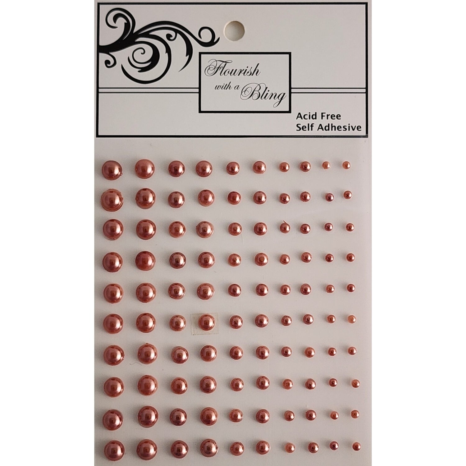 FWAB Adhesive Pearls - Copper