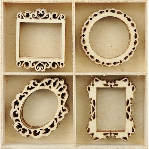Kaisercraft Wooden Flourish Pack - Frames