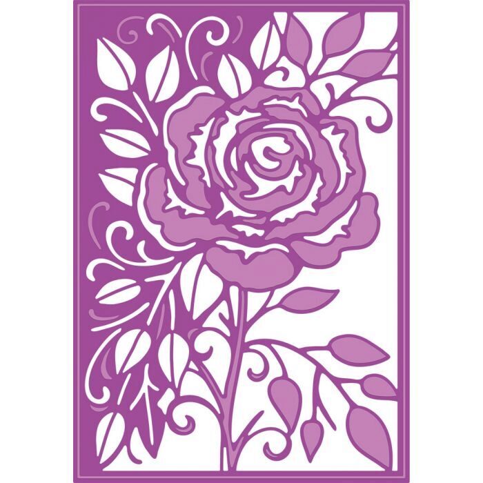 Crafter's Companion Create-A-Card Die - Statement Rose