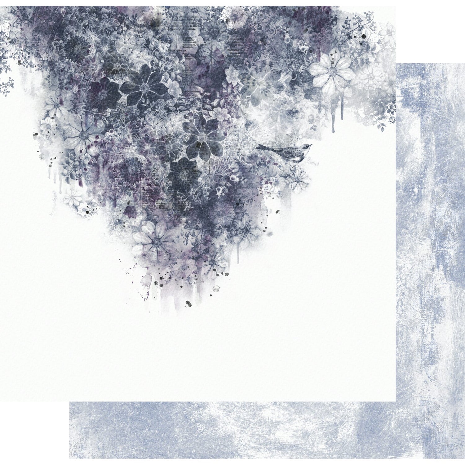 Uniquely Creative Indigo & Violet - Shared Secrets Paper