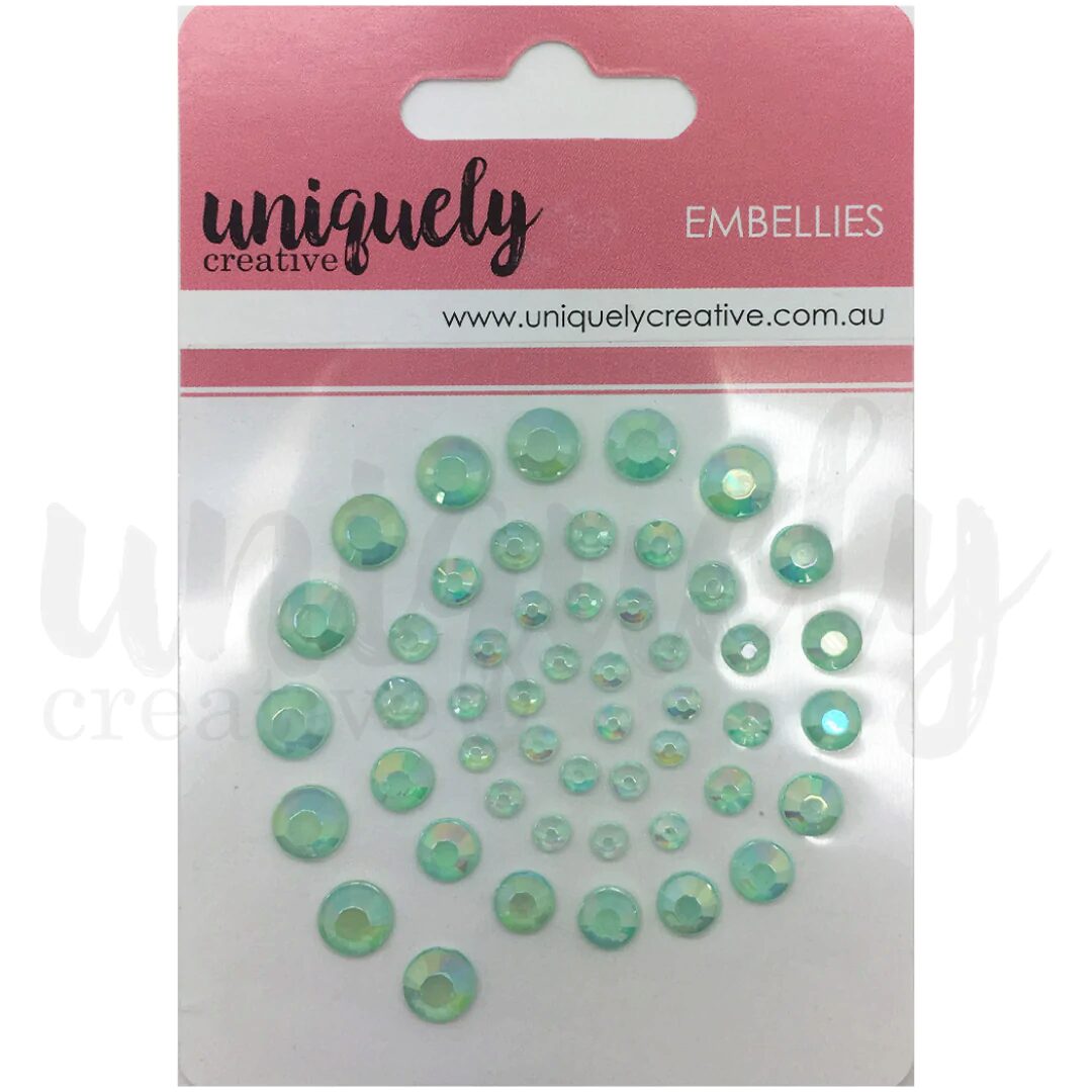 Uniquely Creative Rhinestones - Mint