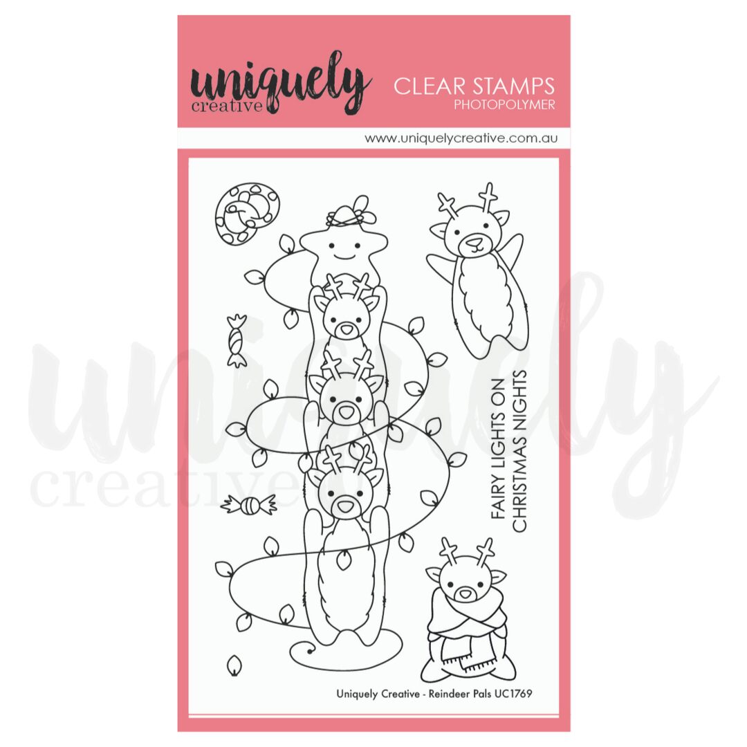 Uniquely Creative Stamp & Die Set Bundle - Reindeer Pals