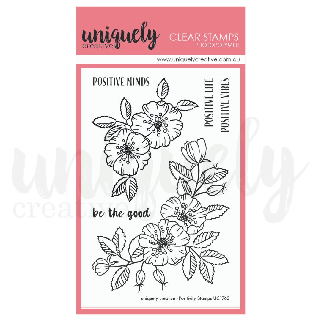 Uniquely Creative Stamp & Die Set Bundle - Positivity