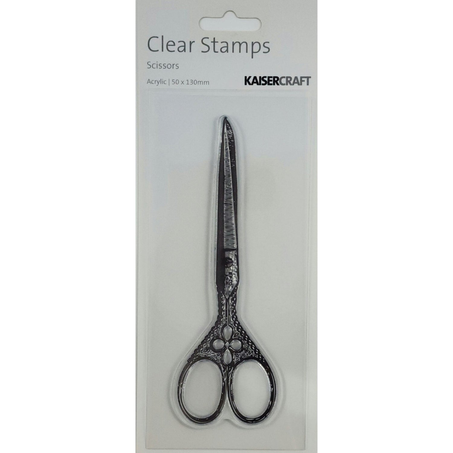 Kaisercraft Clear Stamp - Scissors