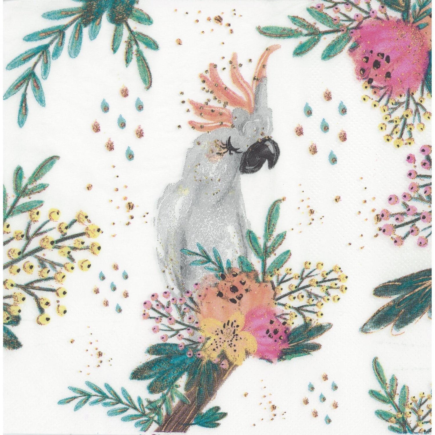 TRS Trading Group Napkin/Serviette - Galah