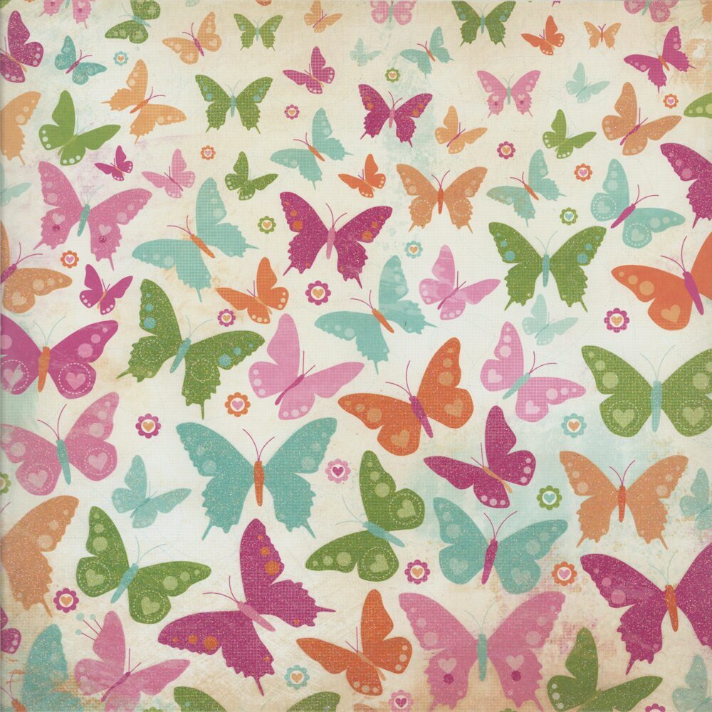 Kaisercraft 12x12" Speciality Paper - Fruity Galaxy (Glitter)