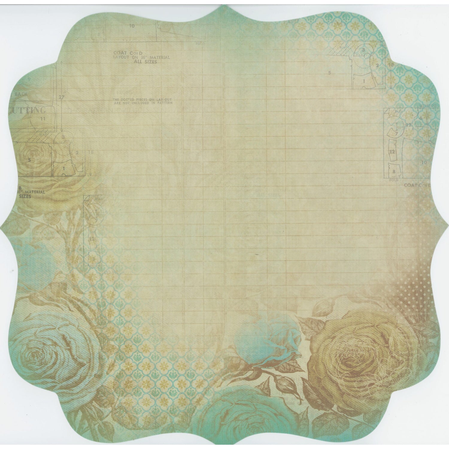 Kaisercraft 12x12" Speciality Paper - Gown