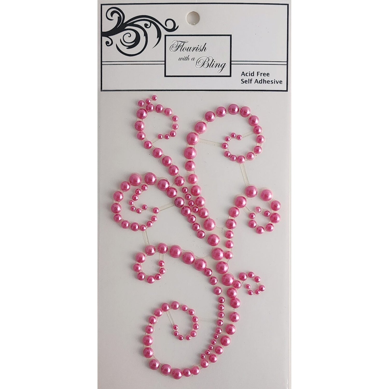 FWAB Grace Pearl Flourish - Rose Pink
