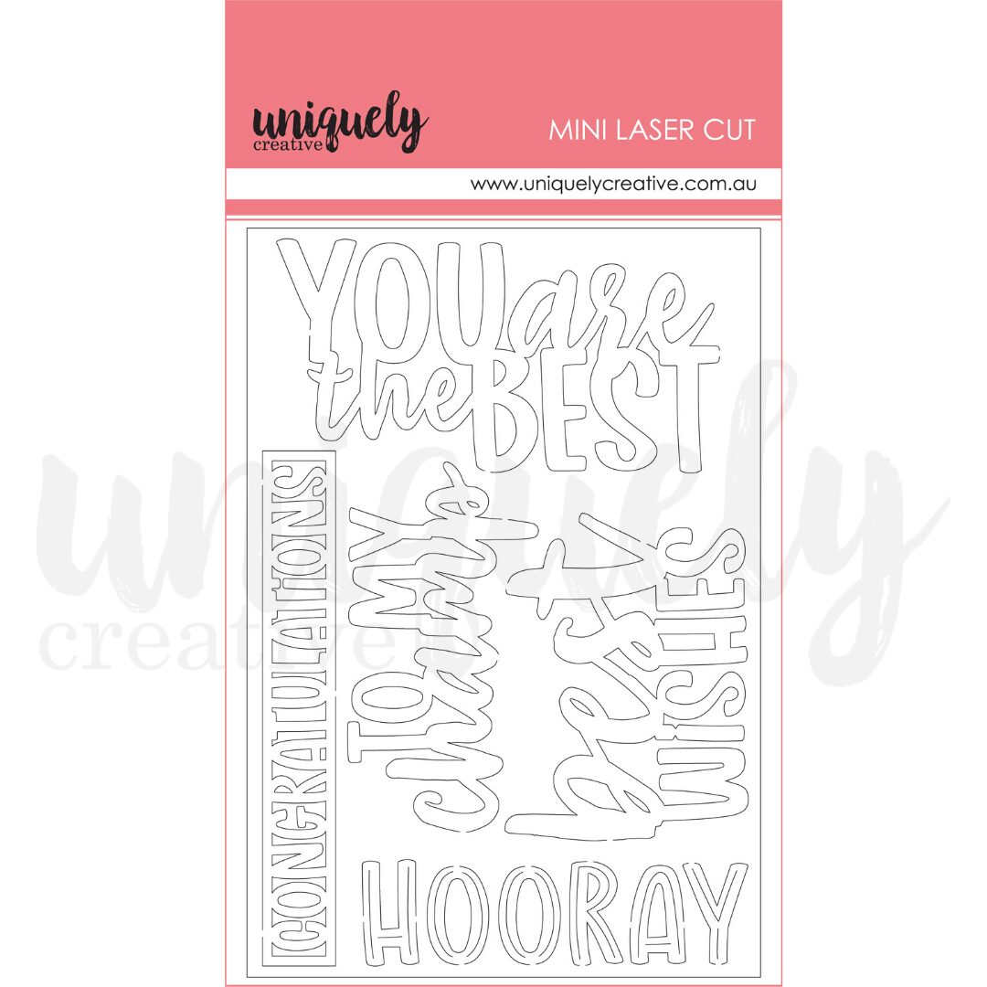 Uniquely Creative Mini Laser Cut - Aussie Sports
