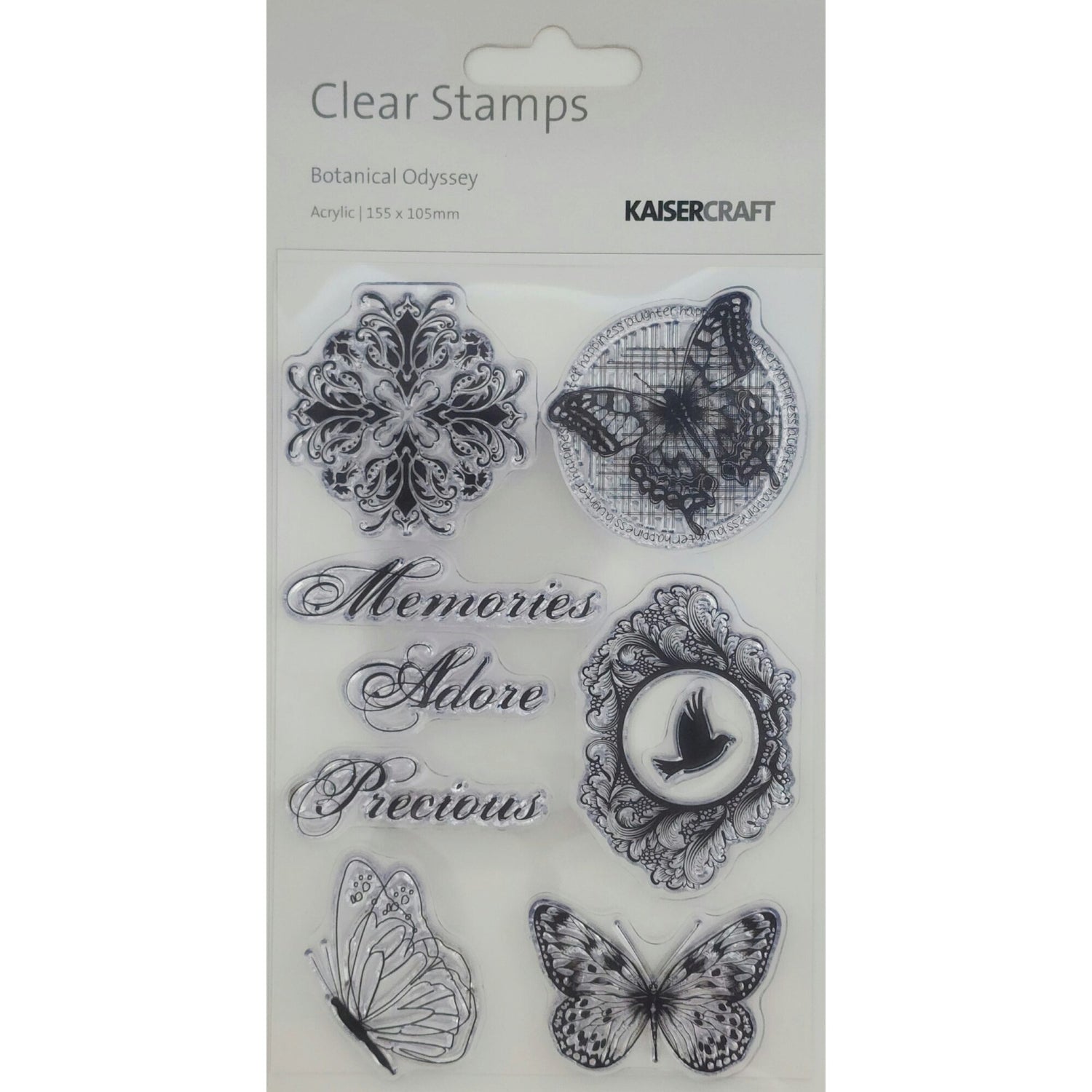 Kaisercraft Acrylic Stamp - Botanical Odyssey