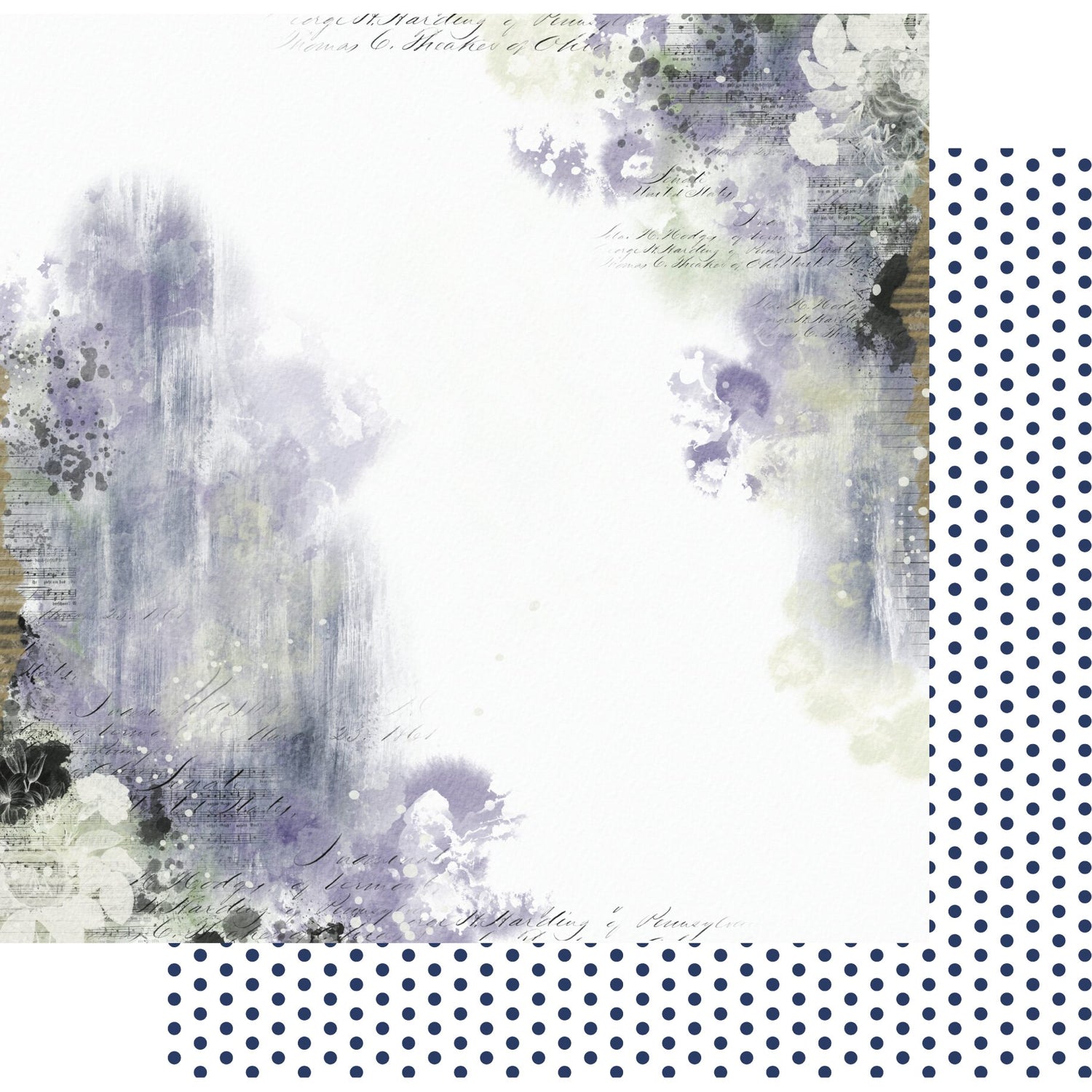 Uniquely Creative Indigo & Violet - You and Me Paper