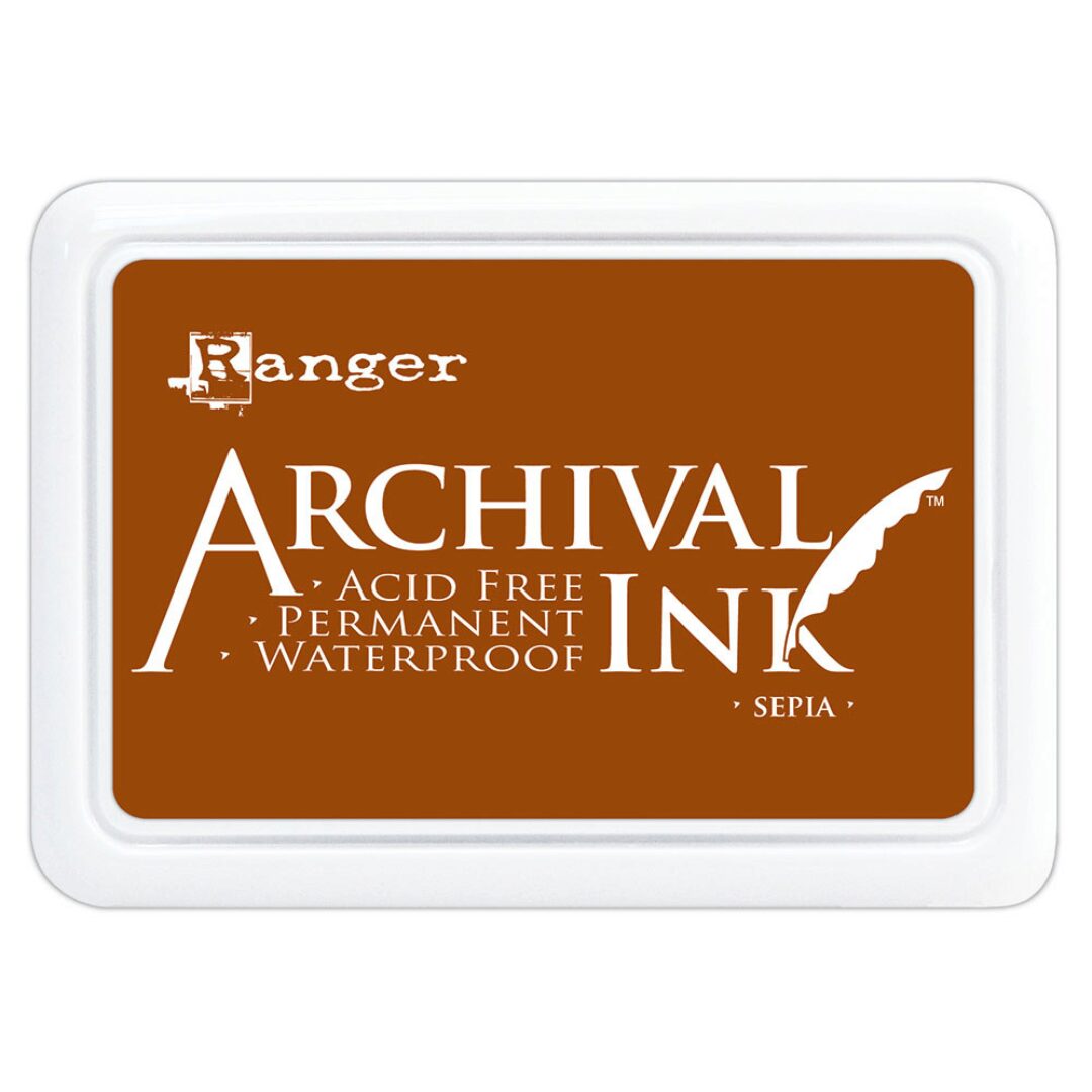 Ranger Archival Ink Pad - Sepia