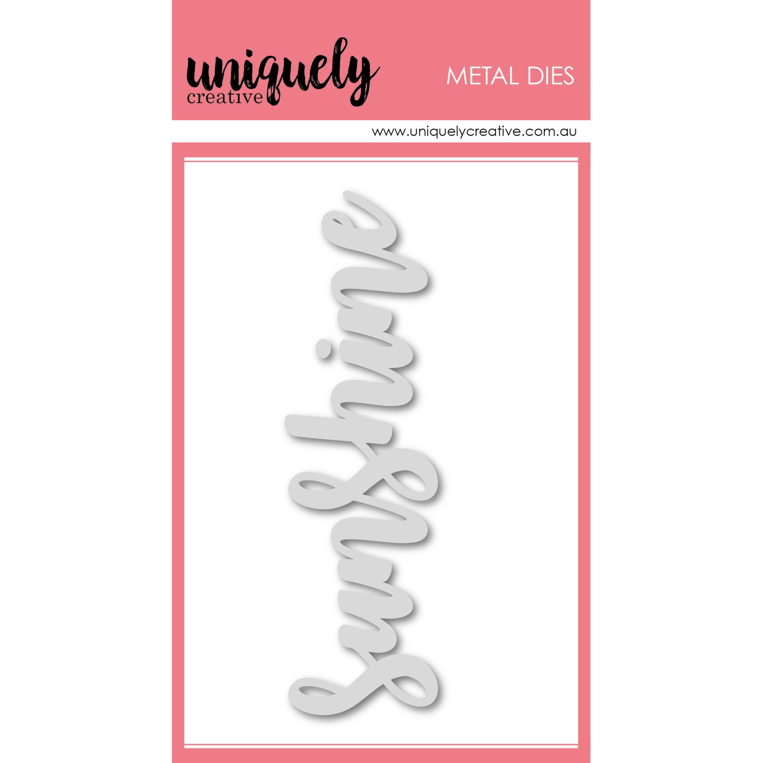 Uniquely Creative Die - Scripty Sunshine