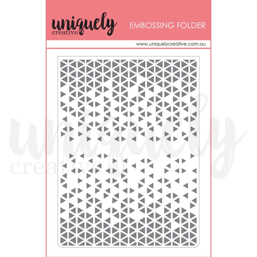 Uniquely Creative Embossing Folder - Dazzle