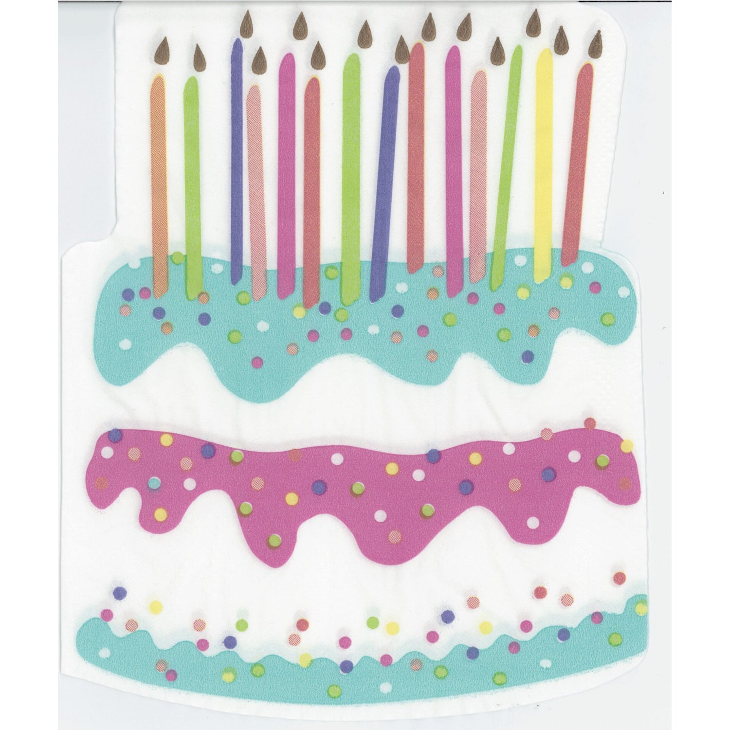 TRS Trading Group Napkin/Serviette - Hip Hip Hooray!