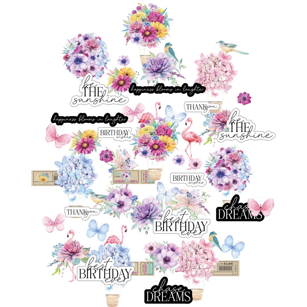 Uniquely Creative - Creative Cuts - Flowering Utopia