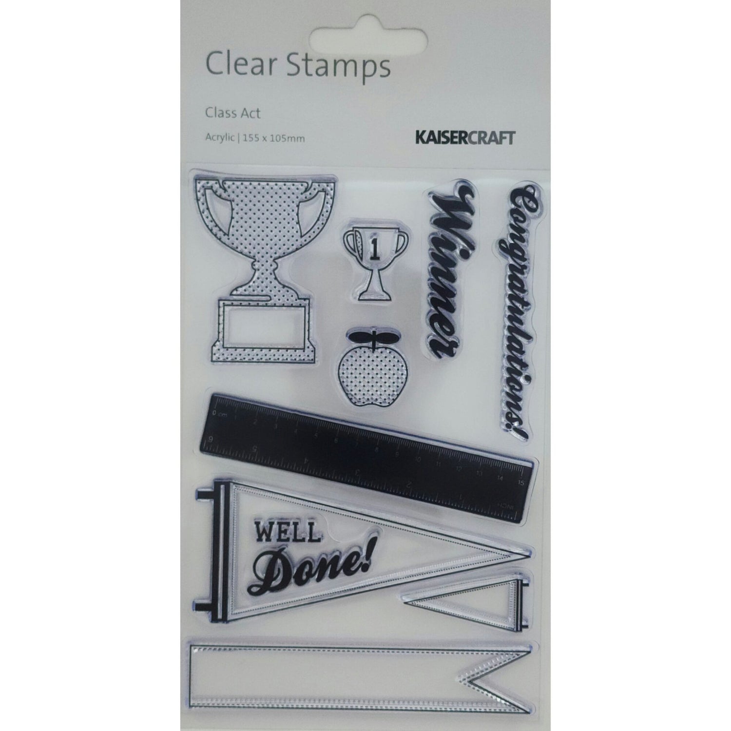 Kaisercraft Acrylic Stamp - Class Act