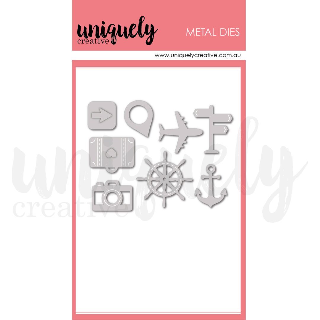 Uniquely Creative Die - Travel Icons