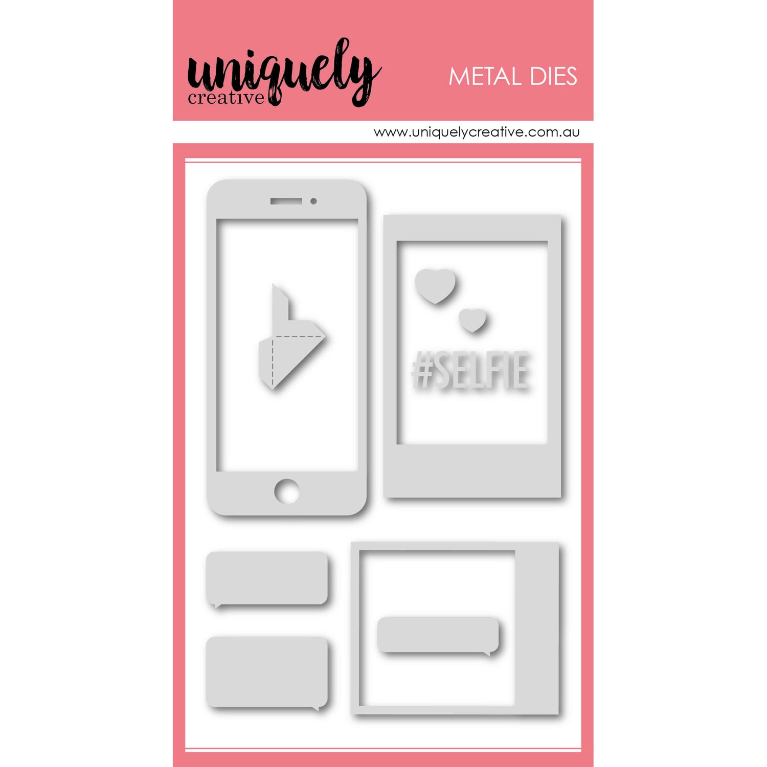 Uniquely Creative Die - Selfie Frames