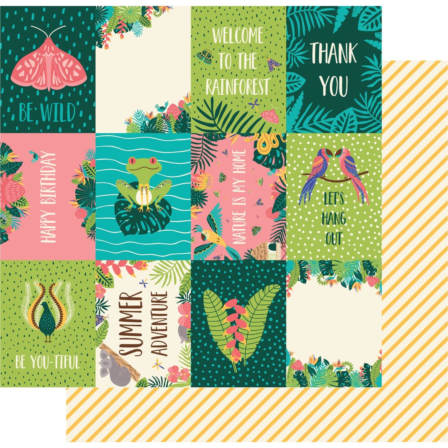 Uniquely Creative Rainforest Retreat - Retreat Paper
