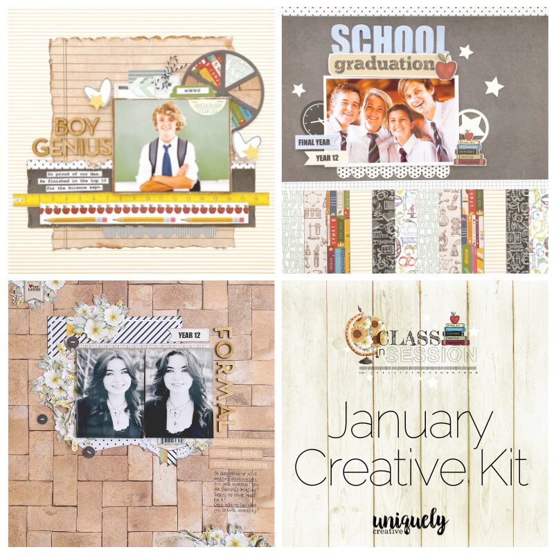 Uniquely Creative Cardmaking Kit - Class in Session
