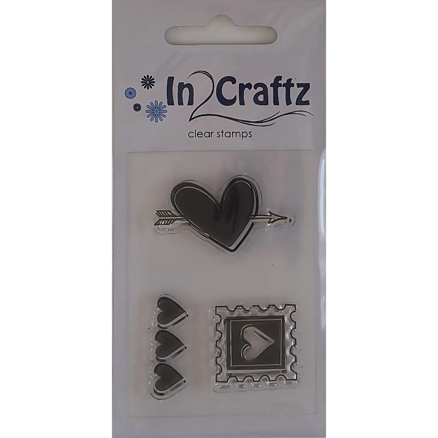 In2Craftz Clear Stamps - Hearts