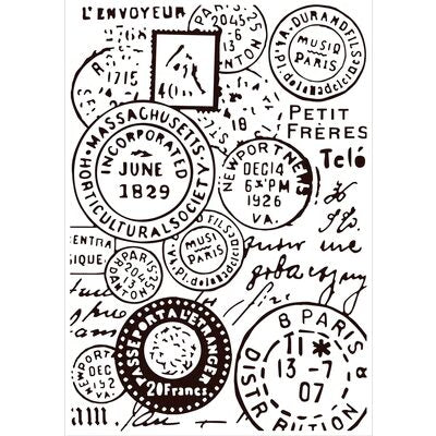 Kaisercraft Embossing Folder 4x6" - Postmarks
