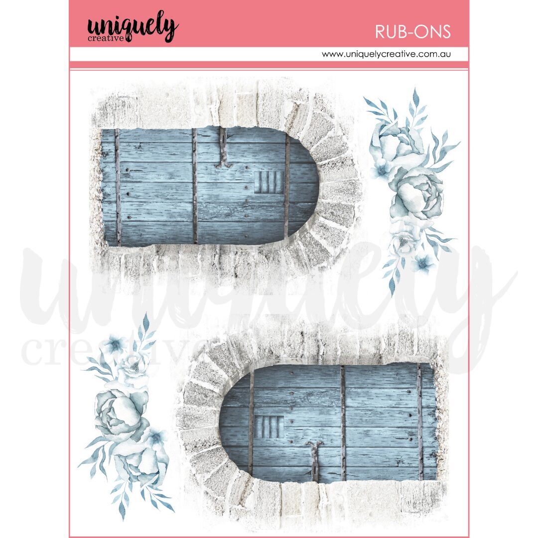 Uniquely Creative Rub-ons - Doors