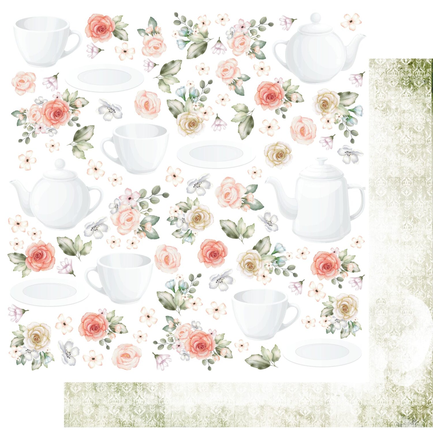 Uniquely Creative High Tea - Cup & Saucer Paper