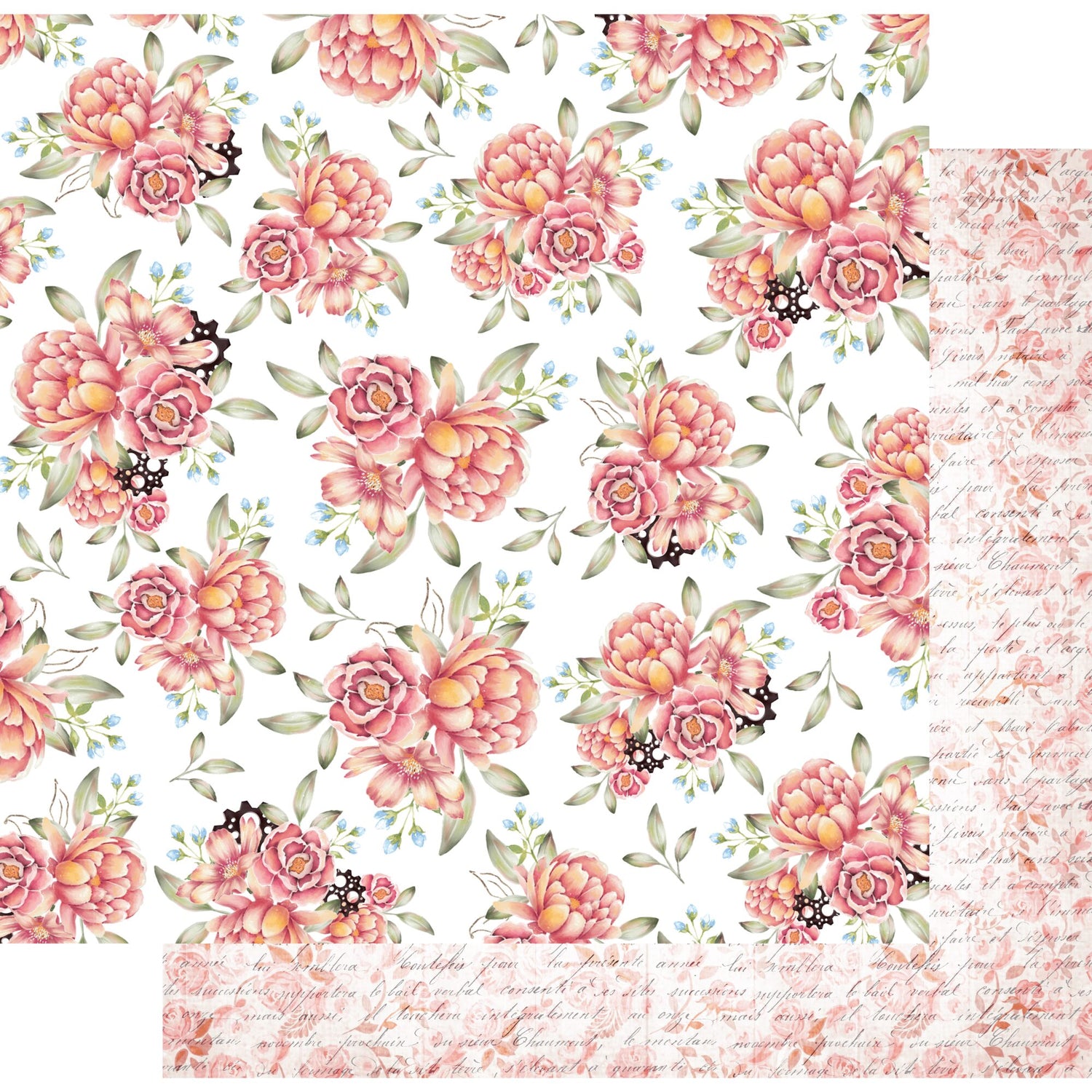Uniquely Creative Steampunk Boutique - Hybrid Blooms Paper