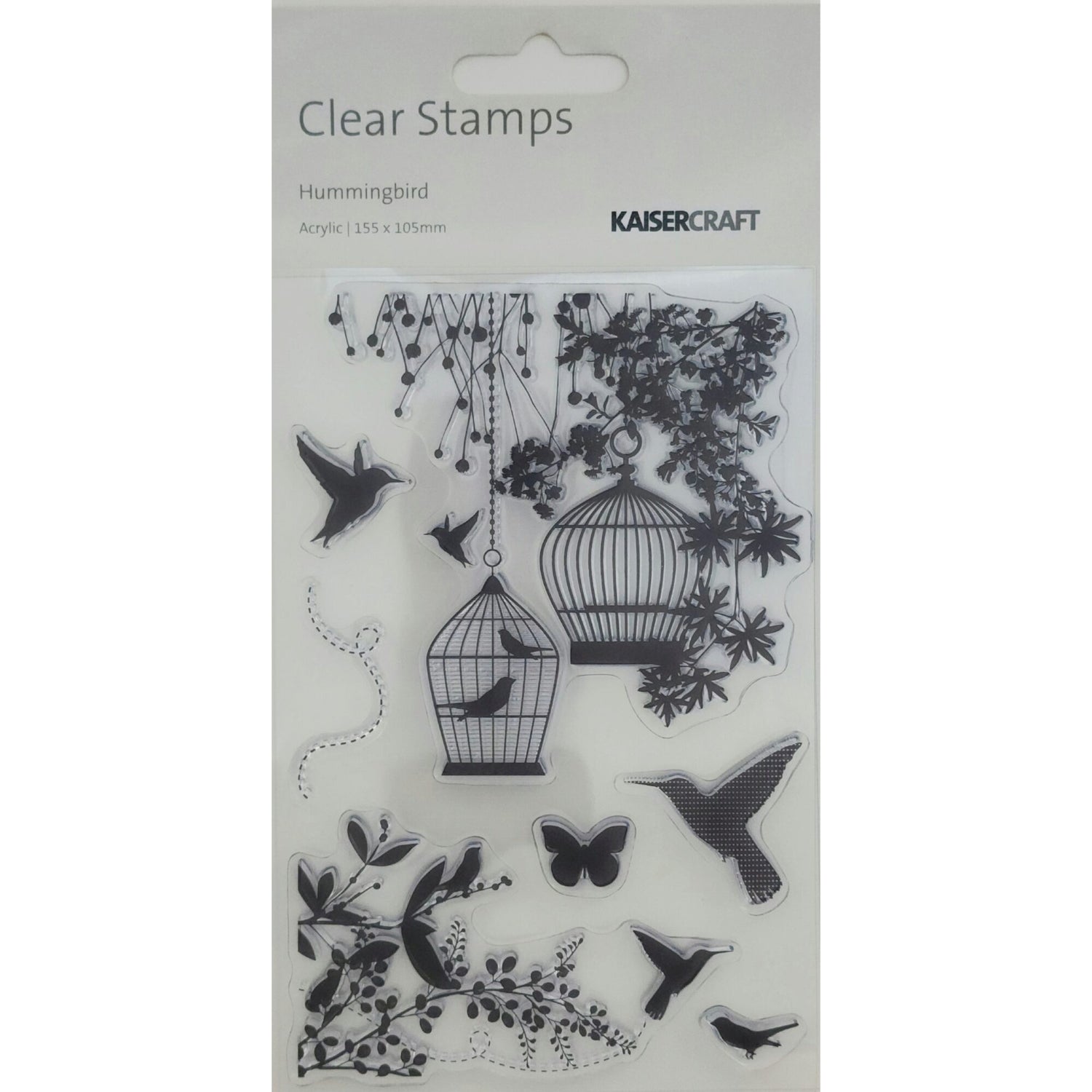 Kaisercraft Acrylic Stamp - Hummingbird