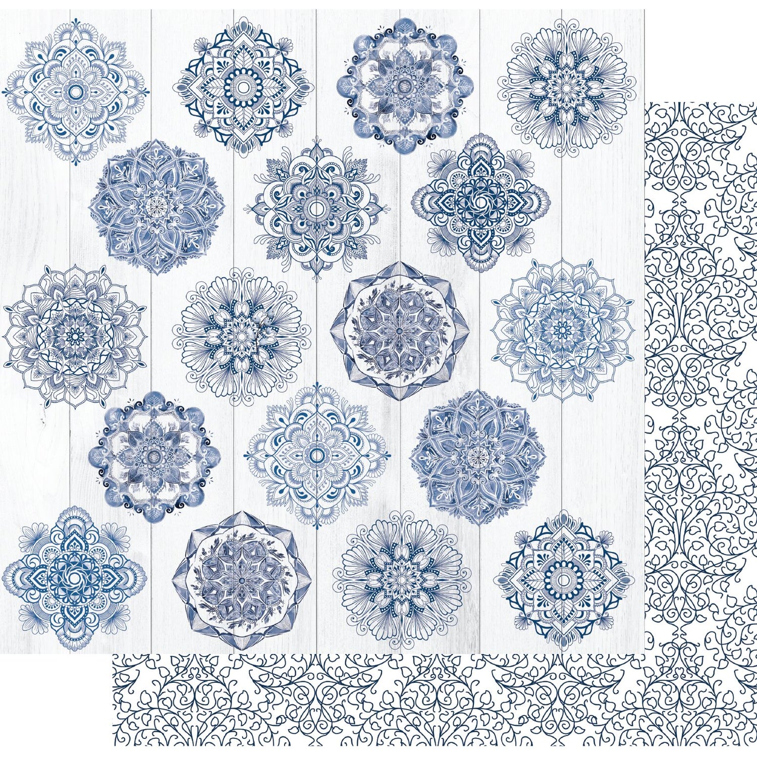 Uniquely Creative Moody Blues - Periwinkle Paper