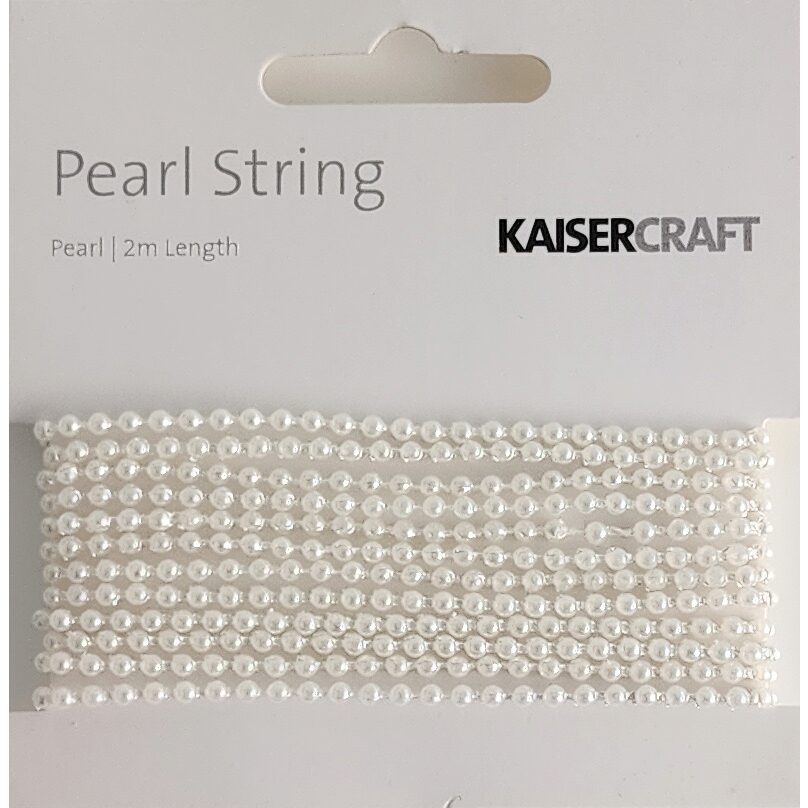 Kaisercraft Pearl String - Pearl