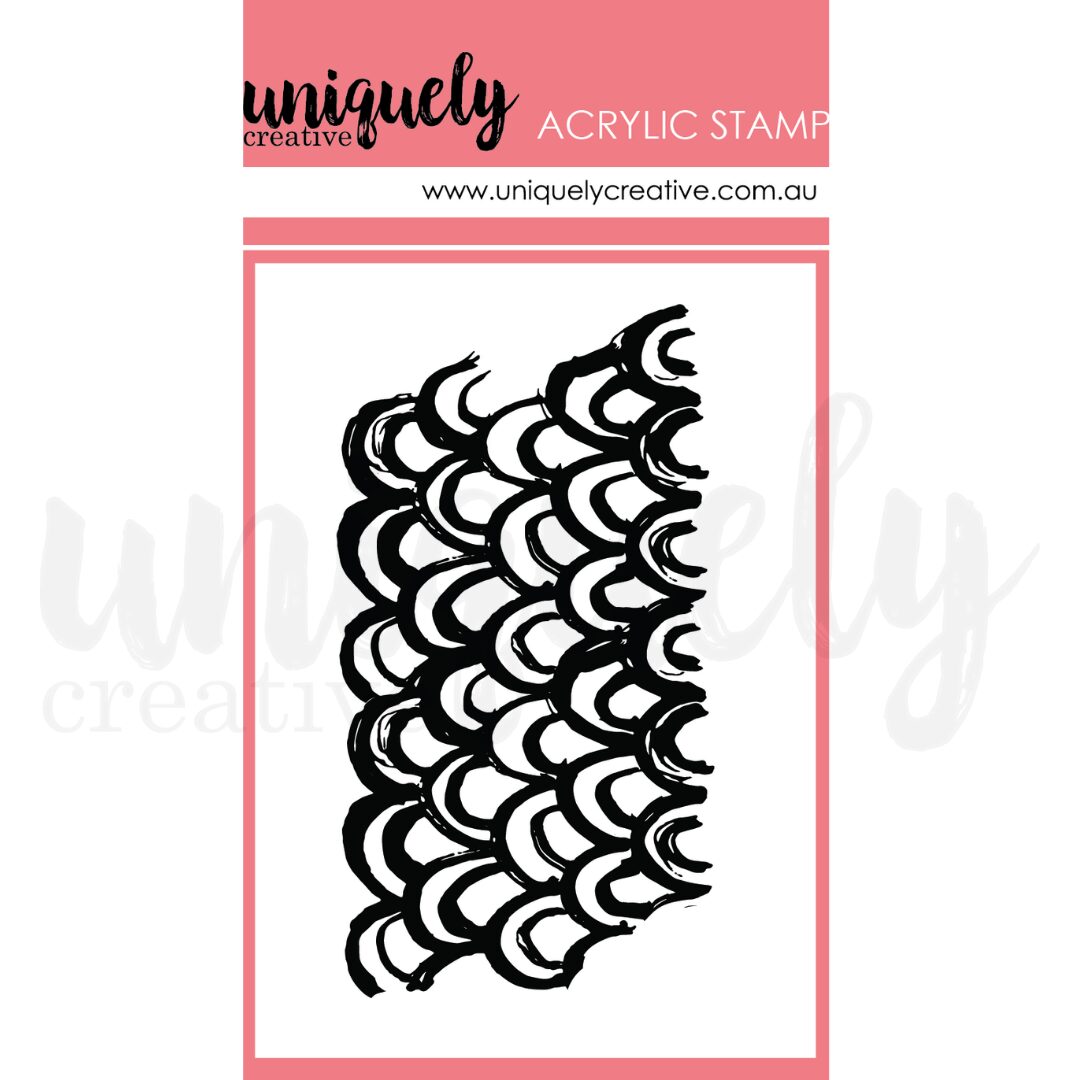 Uniquely Creative Mark Making Stamp - Mermaid