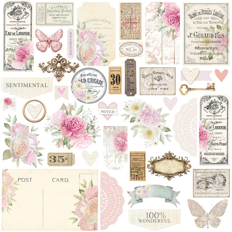 Uniquely Creative Dear Diary - Remember - Fussy Cuts Paper
