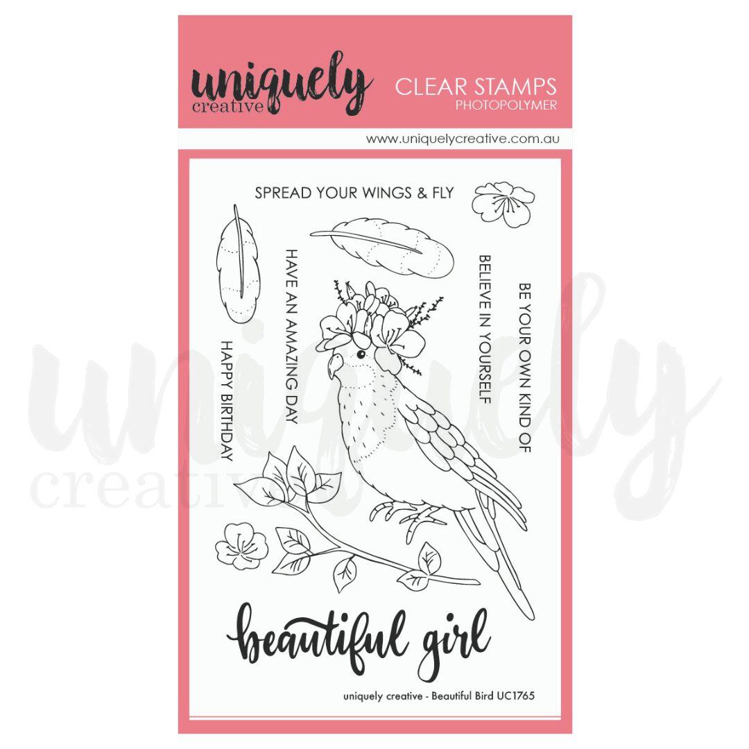 Uniquely Creative Stamp & Die Set Bundle - Beautiful Bird