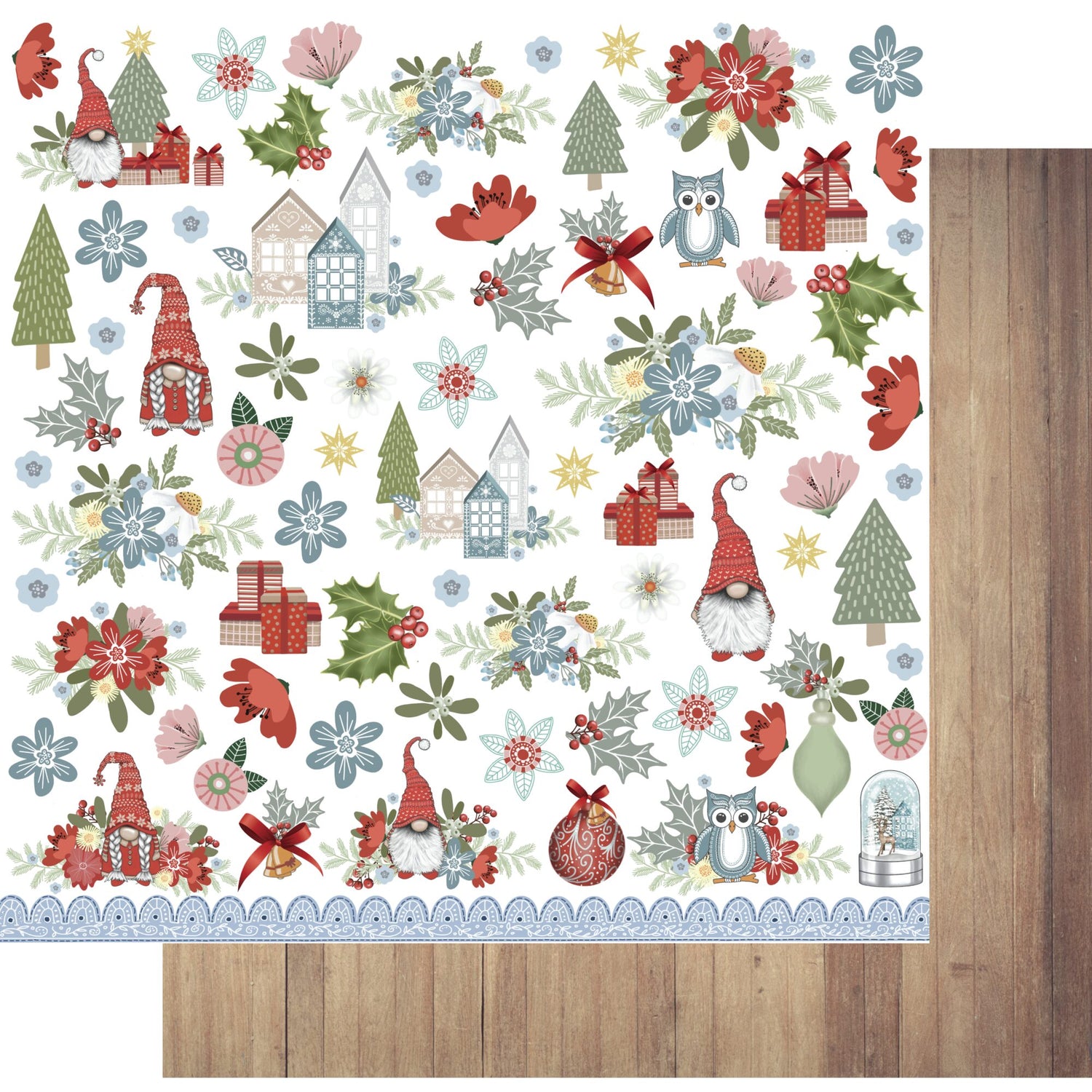Uniquely Creative A December to Remember - Gift Wrapped Paper