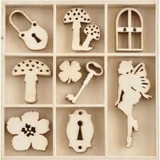 Kaisercraft Wooden Flourish Pack - Enchanted