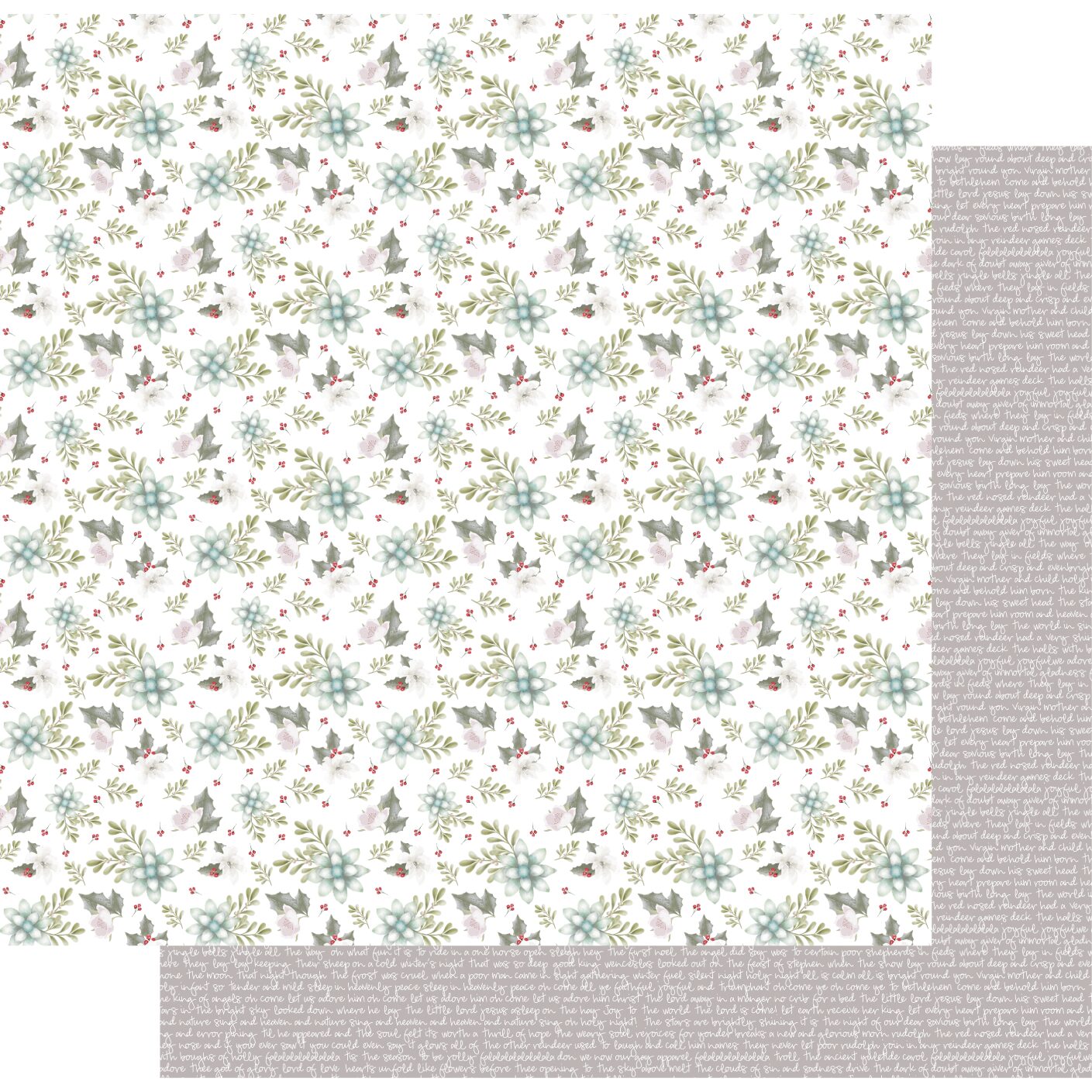 Uniquely Creative Days of December - Christmas Carols Paper